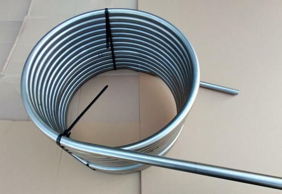 B-Ware Edelstahlspirale  Ø 39-42 cm - 17,5 Meter