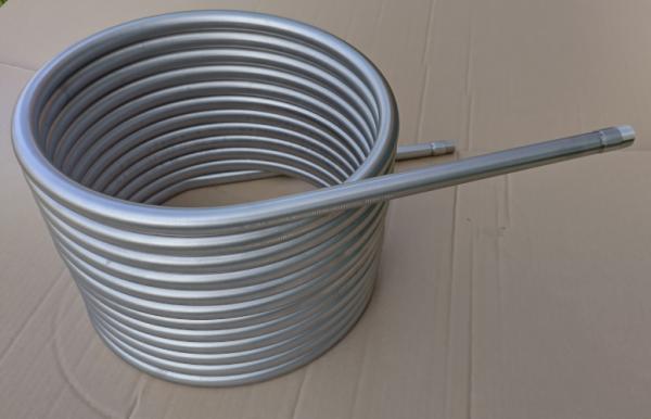 Edelstahlspirale Kühlspirale - Ø 33 cm - 12 Meter
