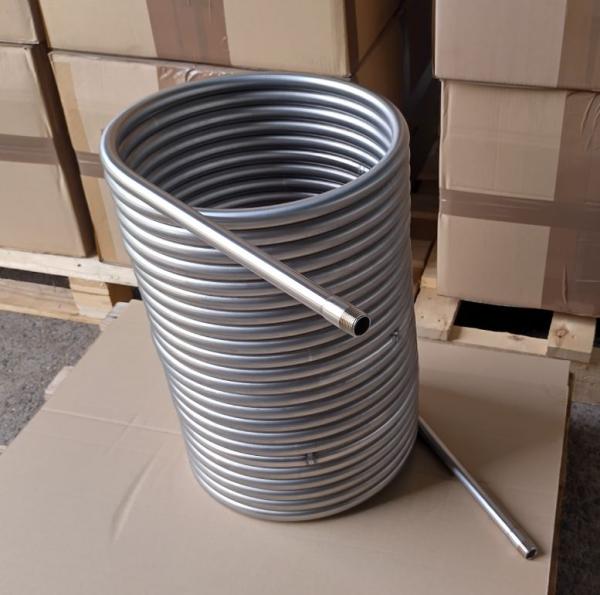 Edelstahlspirale Kühlspirale - Ø 33 cm - 24 Meter