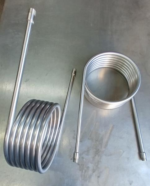 Edelstahlspirale - Ø 25 cm - 6 Meter