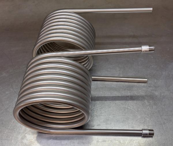 Edelstahlspirale - Ø 20 cm - 6 Meter