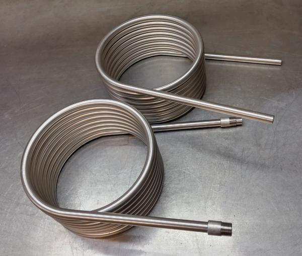 Edelstahlspirale - Ø 25 cm - 6 Meter