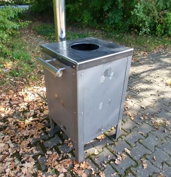 Holz Poolheizung Poolofen 30 m Spirale