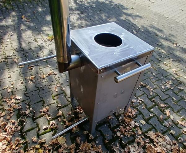 Holz Poolheizung Poolofen 30 m Spirale
