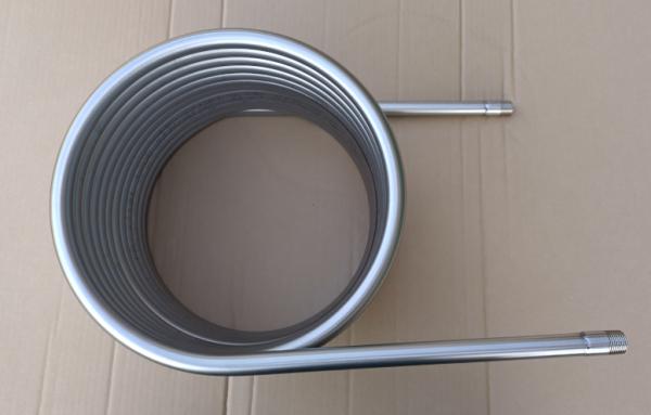 Edelstahlspirale Kühlspirale - Ø 33 cm - 12 Meter