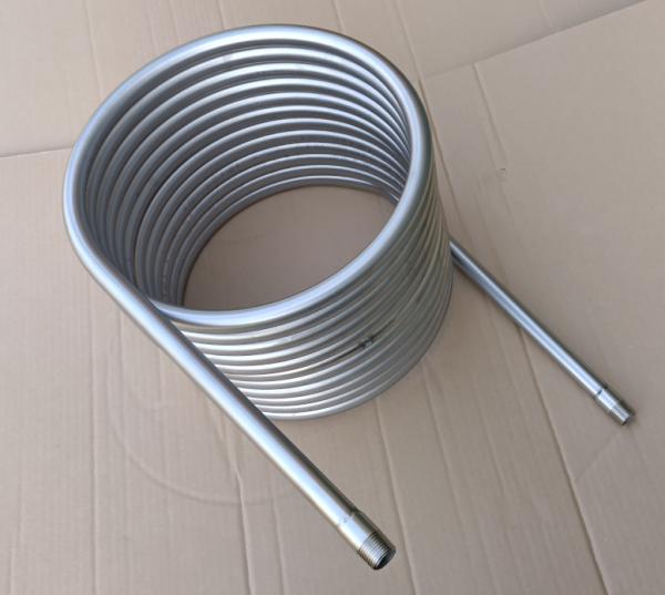 Edelstahlspirale Kühlspirale - Ø 33 cm - 12 Meter