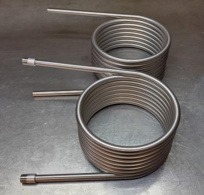 Edelstahlspirale - Ø 25 cm - 6 Meter