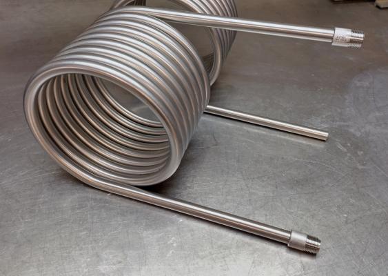 Edelstahlspirale - Ø 20 cm - 6 Meter